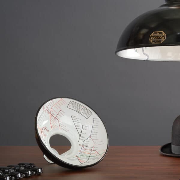 Styled - UND-CL01-BLK-Northern-Line-Black-Coolicon-Lighting-Ltd Coolicon Underground Jet Black - Small
